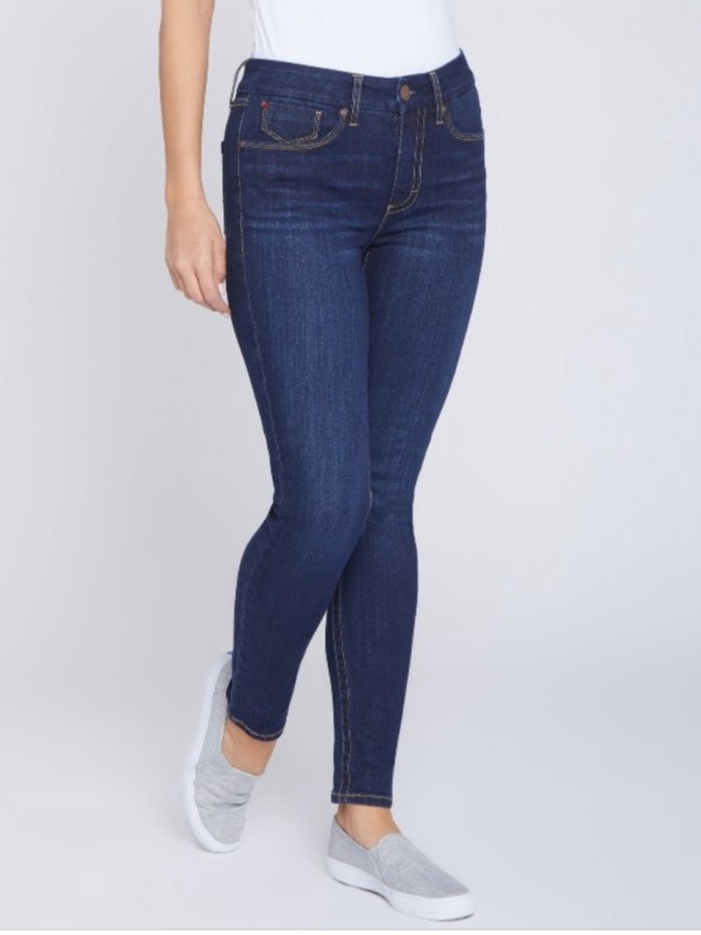 Seven Tummyless High-Rise Skinny Jeans size 16 - Picture 3 of 9